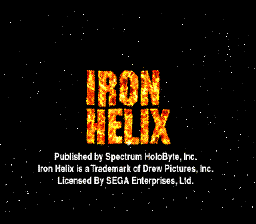 Заставка игры Iron Helix